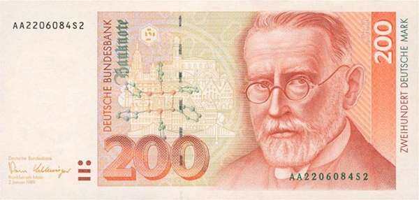 GermanyRepublicPick421989200DeutscheMark162x77A