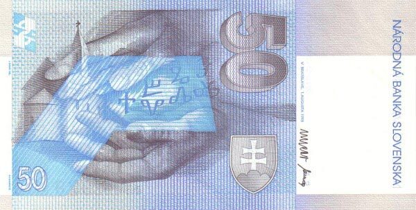 SlovakiaPick21a1993.8.150Korun134x68A